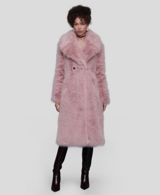 Women's Oversized Long-Sleeve Trench Jacket