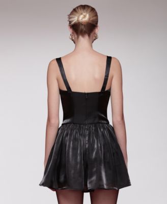 Women's Drop Waist Sleeveless Mini Dress