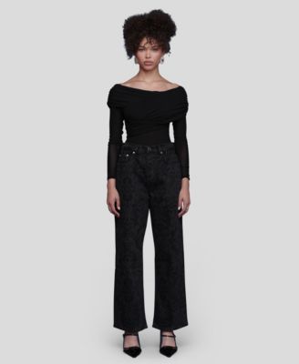 Women's Off-The-Shoulder Bodysuit Top