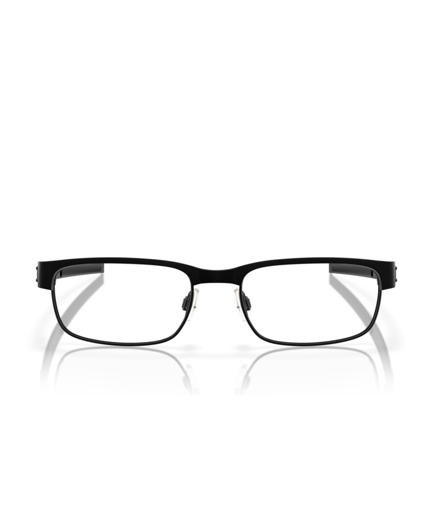 Мужские очки Oakley Man Rectangle Titanium OX5038 Metal Plateâ„¢ Eyeglasses, цвет: Матовый чёрный — фото 2