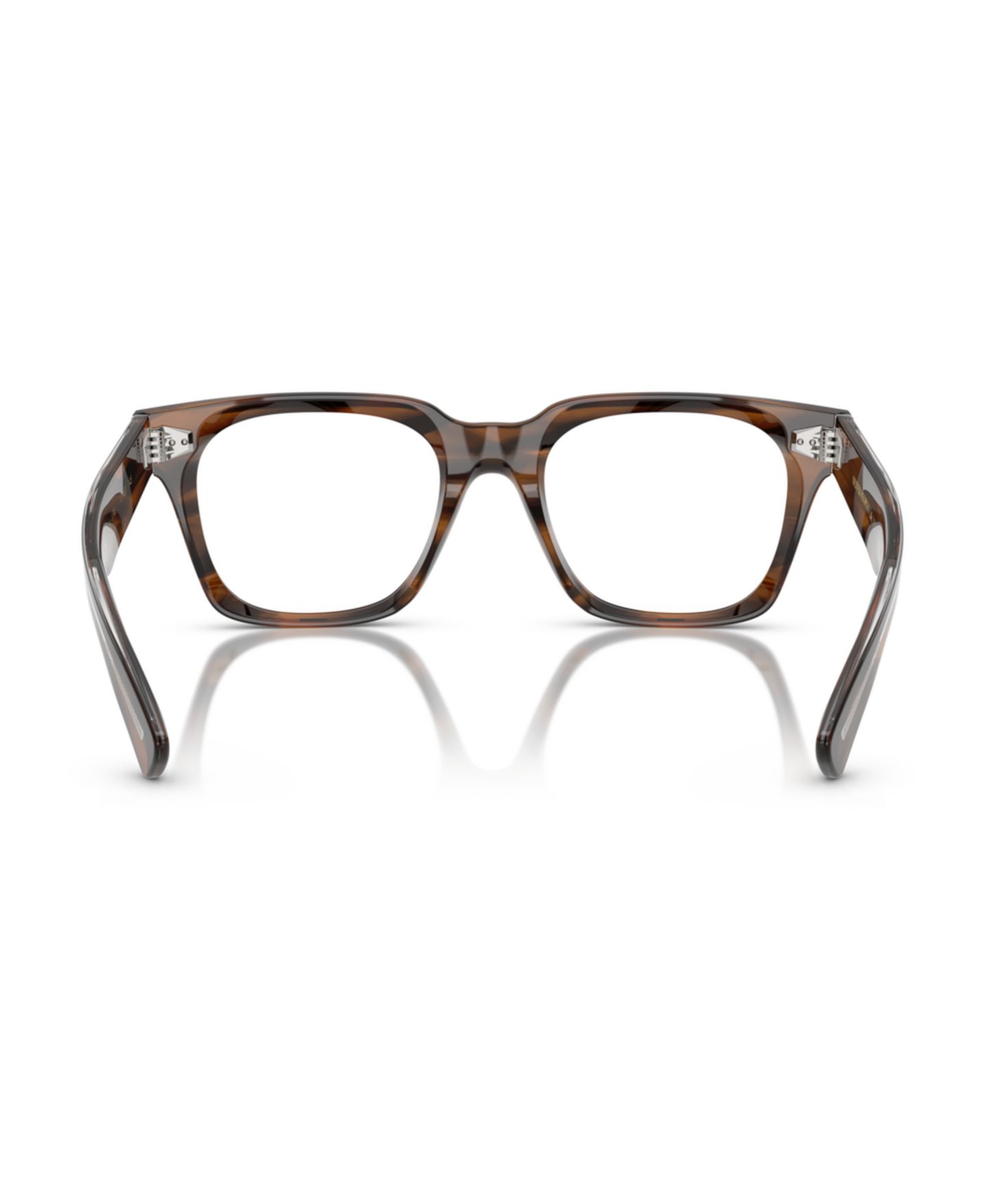 Мужские очки Oliver Peoples Man Rectangle Plastic OV5570U Alfrey 18k Eyeglasses, цвет: Barchan — фото 4