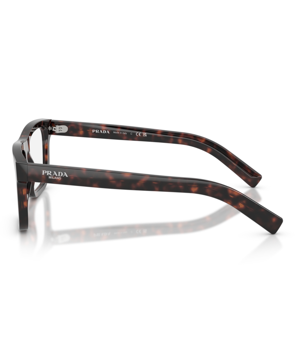 Prada Men's Square Eyeglasses