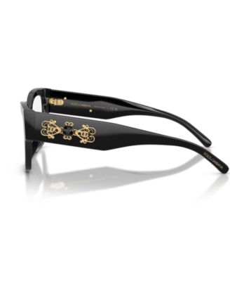 Dolce Gabbana Women's Butterfly Eyeglasses, DG3435B