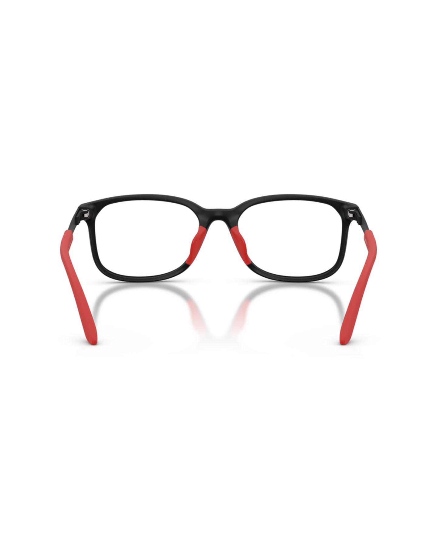 Детские очки Emporio Armani Pillow Plastic EK3008U Eyeglasses(Ages 07-10), цвет: Матовый чёрный — фото 4