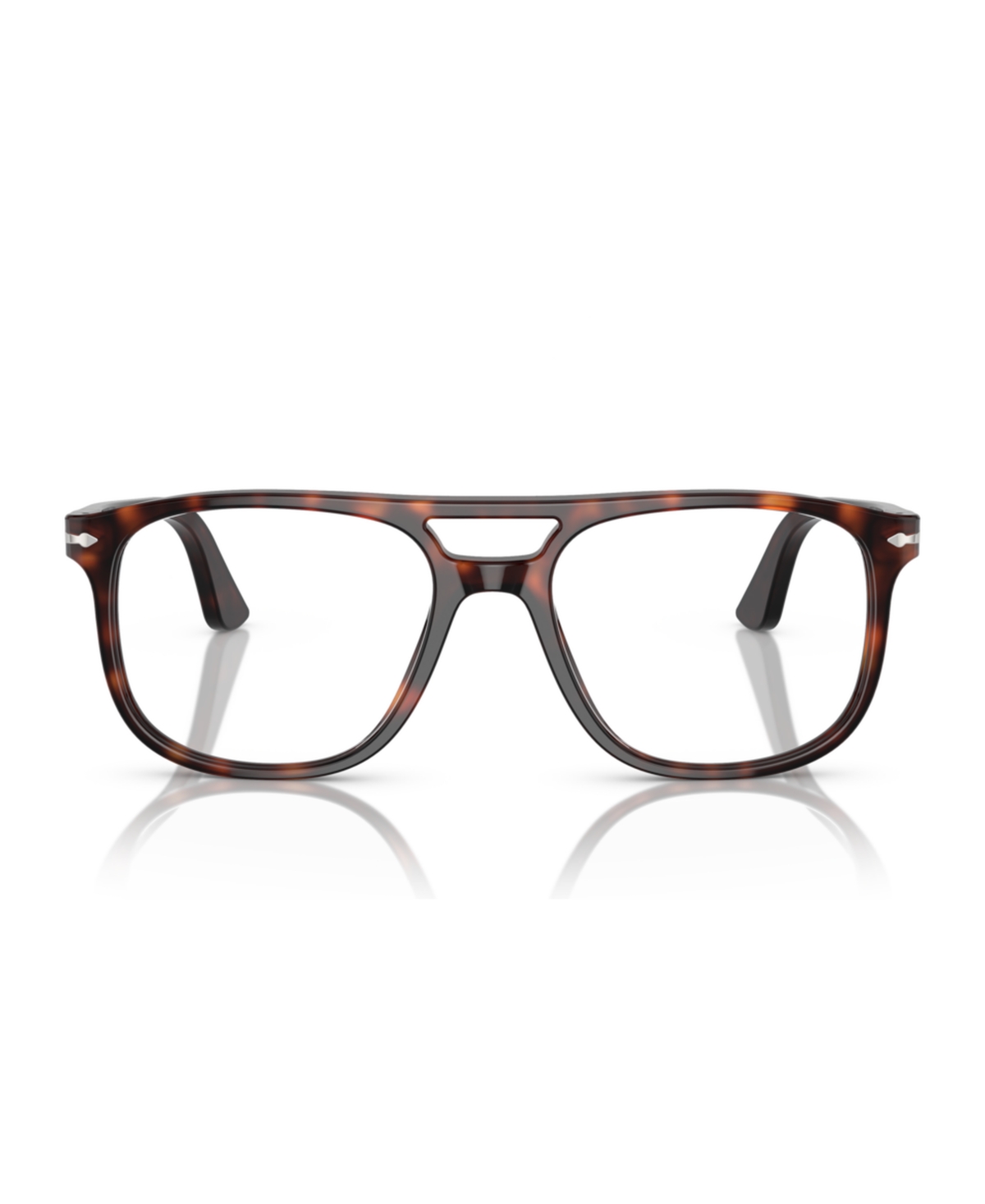 Persol Unisex Aviator Greta Eyeglasses, Po3329v In Brown