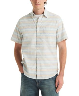 Nautica - Men's Oxford Stripe Regular-Fit Shirt