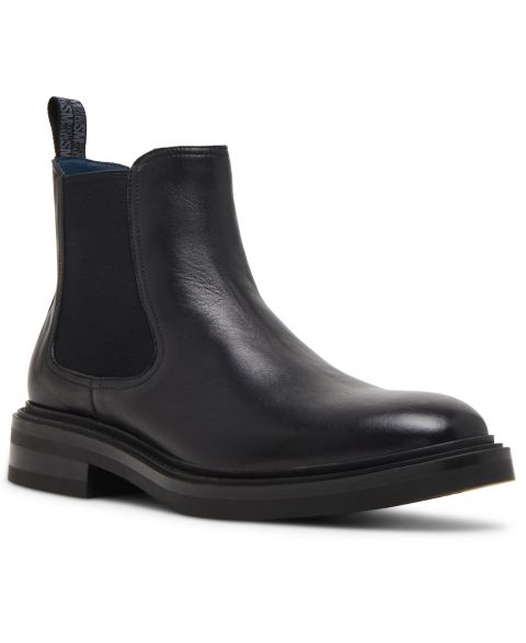 Мужские ботинки Steve Madden Hamden Chelsea Slip-On, цвет: Чёрный