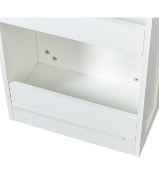 7-Tier Multi-Functional Pull-Out Storage Shelf, Single-Sided Open Cabinet for Kitchen, Living Room, or Narrow Spaces