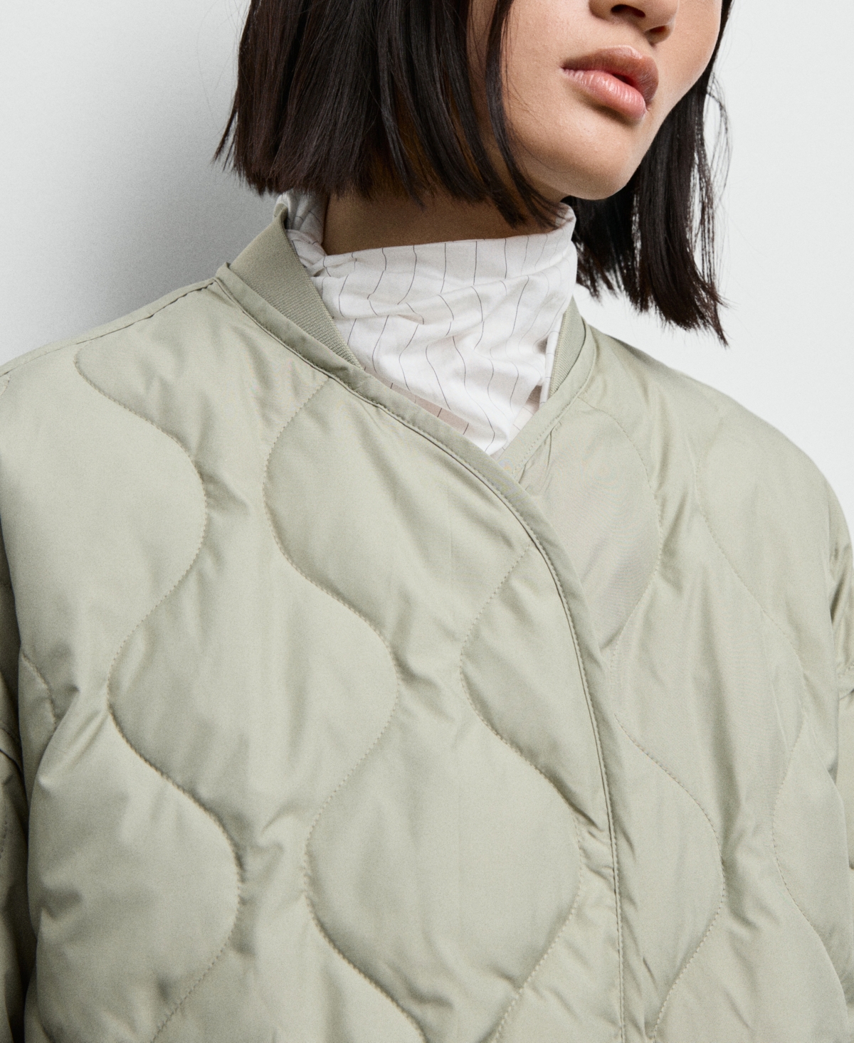 Mango Women's Oversize Quilted Anorak