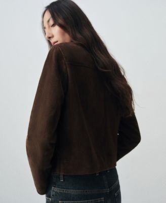 Women's Suede Short Jacket