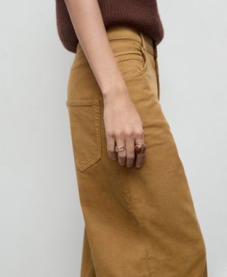 Women's Wide Leg Corduroy Jeans
