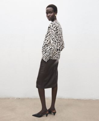 Women's Animal Print Sweater