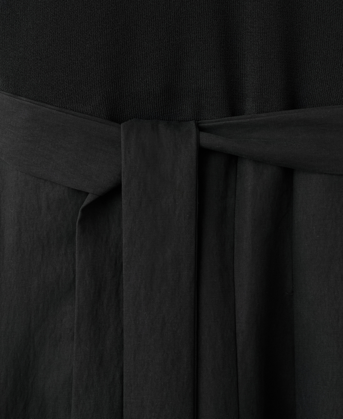 Mango Women's Combined Woven Belt Dress