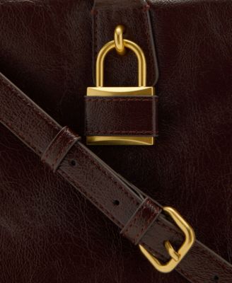 Women's Maxi Shiny Straps Handbag