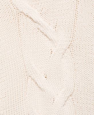 Women's Oversized Cable-Knit Sweater