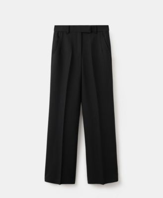 Women's Straight-Fit Suit Pants