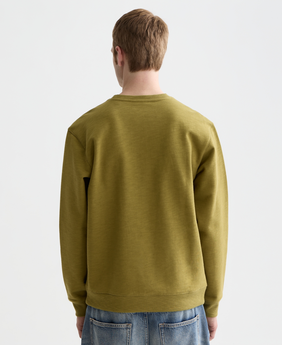 Scotch & Soda Men's Chest Logo Regular Fit Sweatshirt