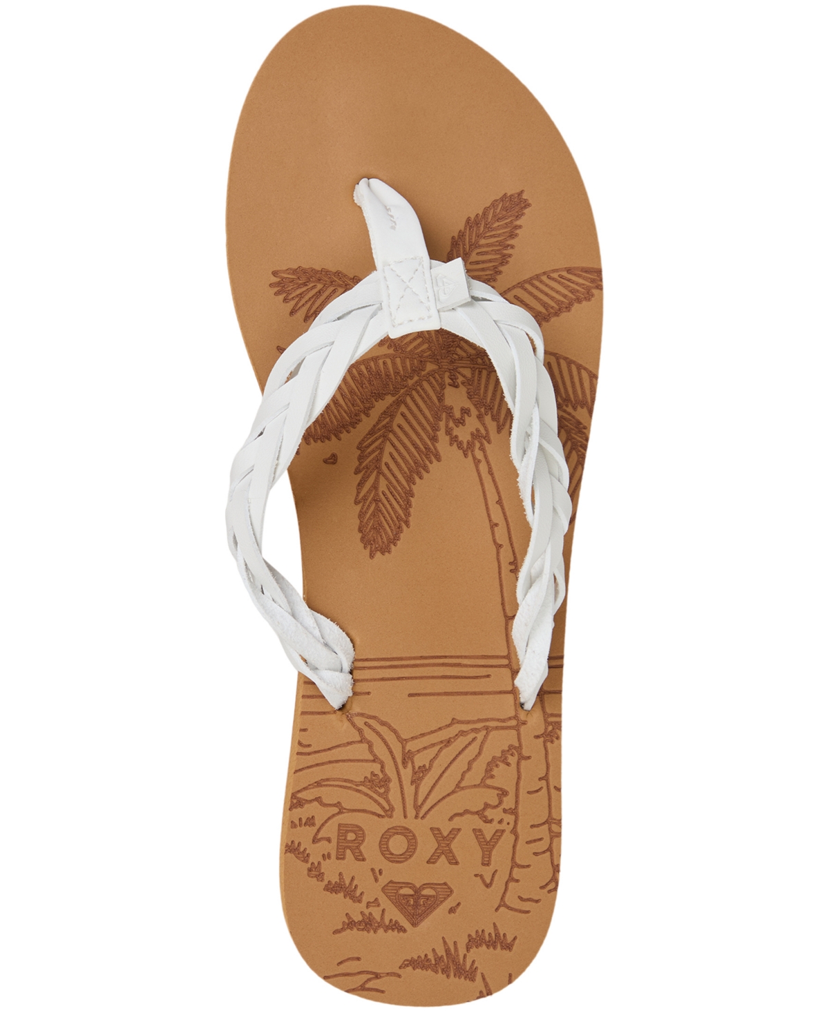 Roxy Women's Feel Breezie Sandals In White