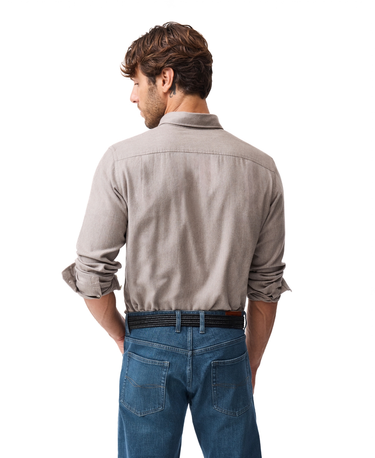 Rodd & Gunn Barrhill Sports Fit Shirt In Gray