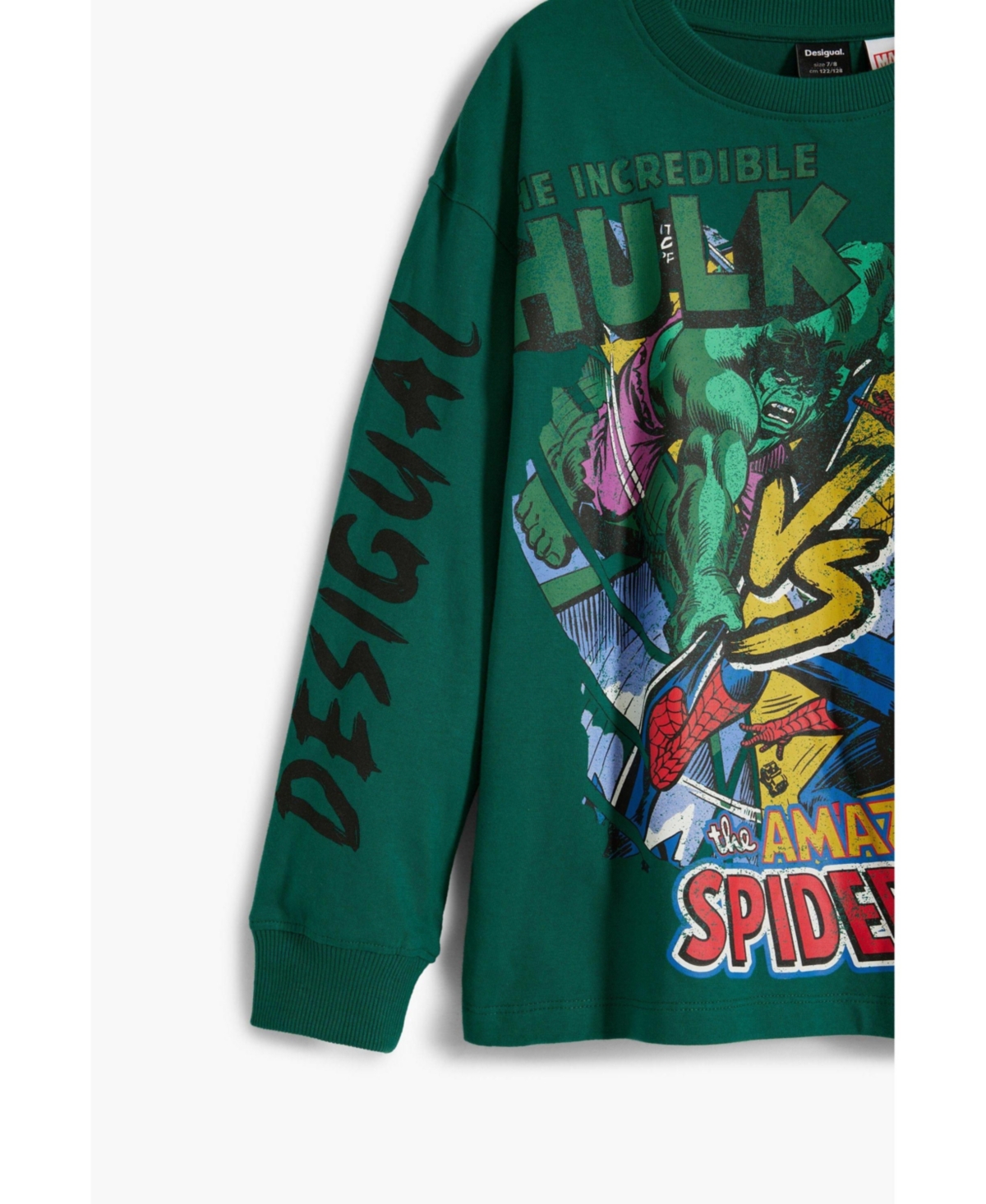 Desigual Boys's Marvel long-sleeve T-shirt