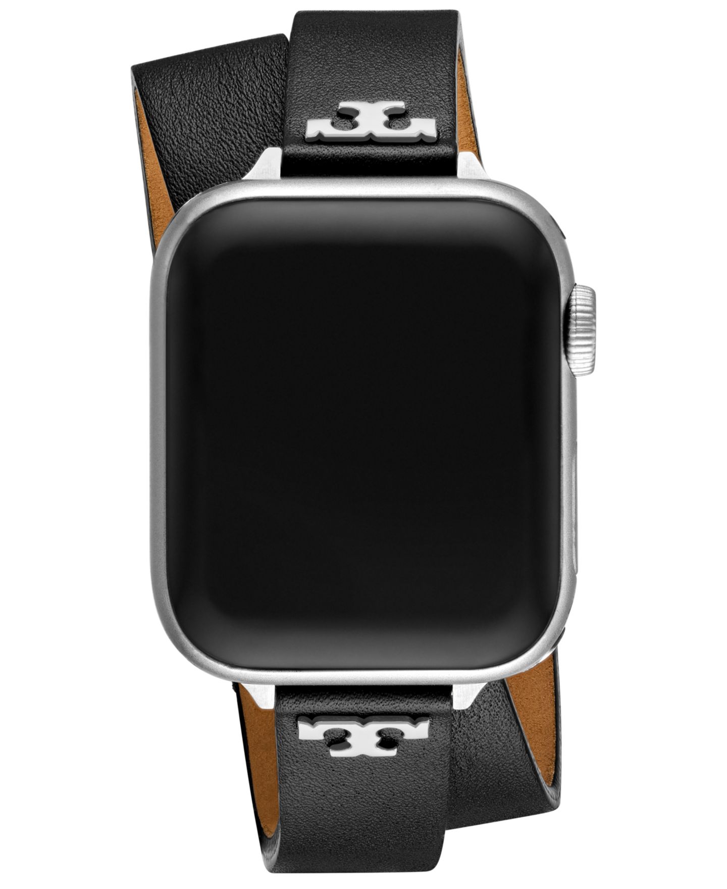 Женский ремешок для часов Tory Burch The T Double Wrap Band For Apple Watch — фото 1