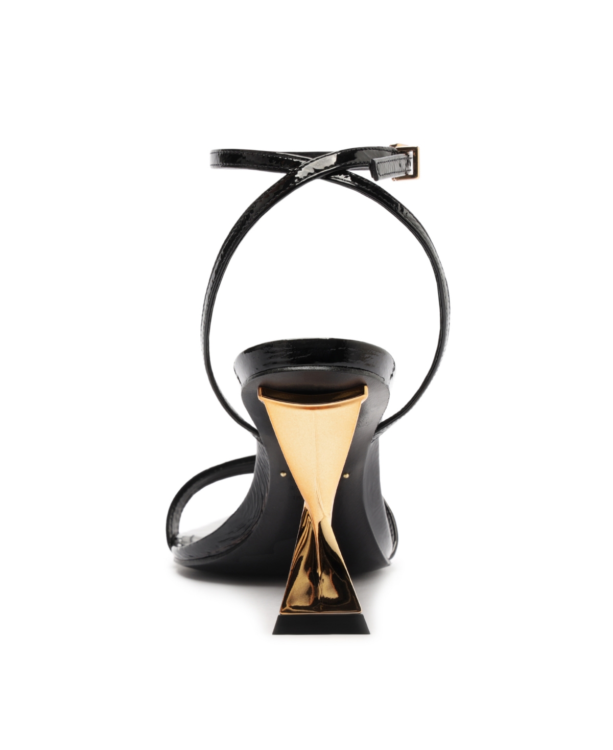 Schutz Elisha Ankle Strap Sandal In Black