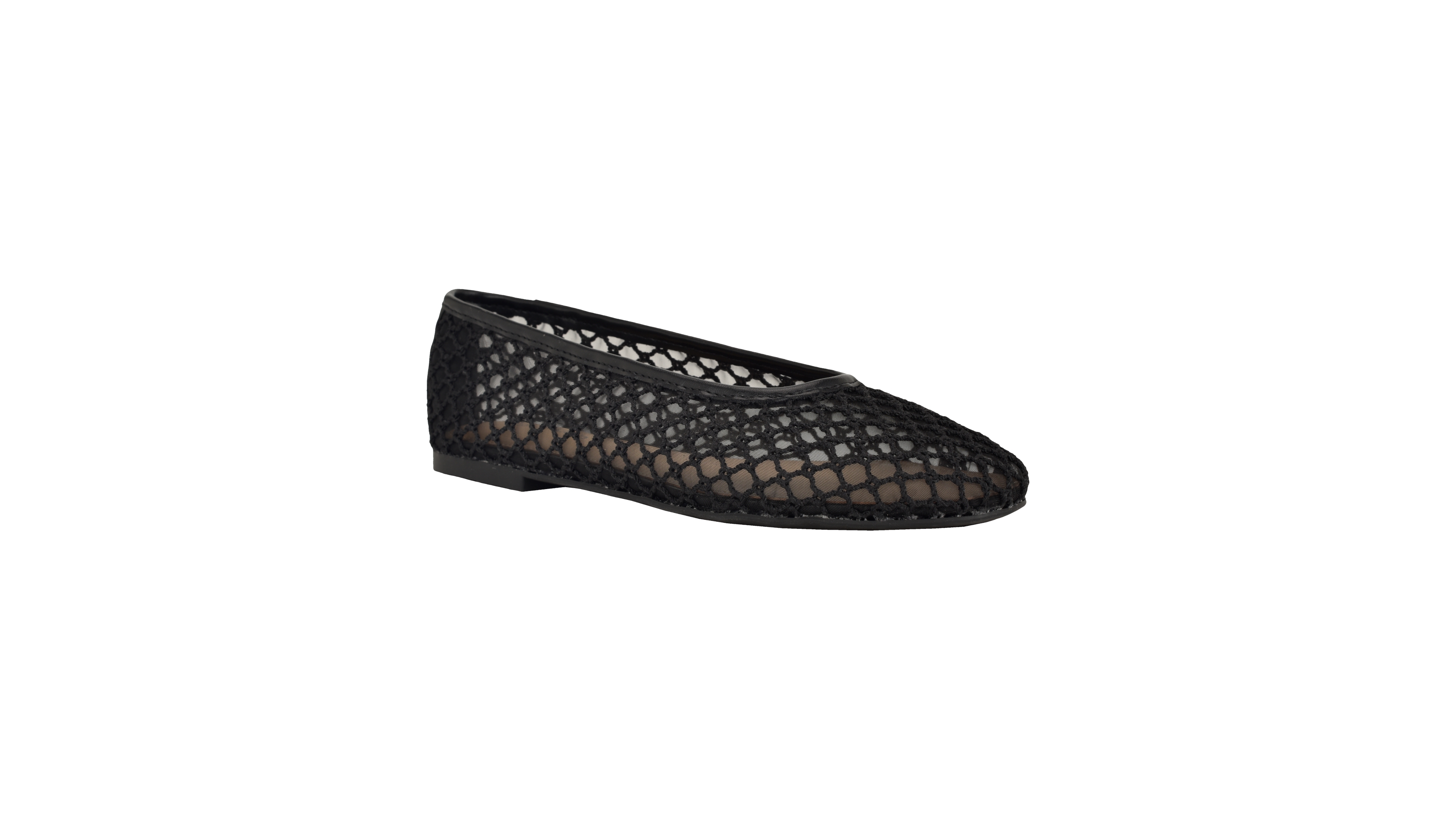 Calvin Klein Women's Delicate Woven Mesh Ballet Flats