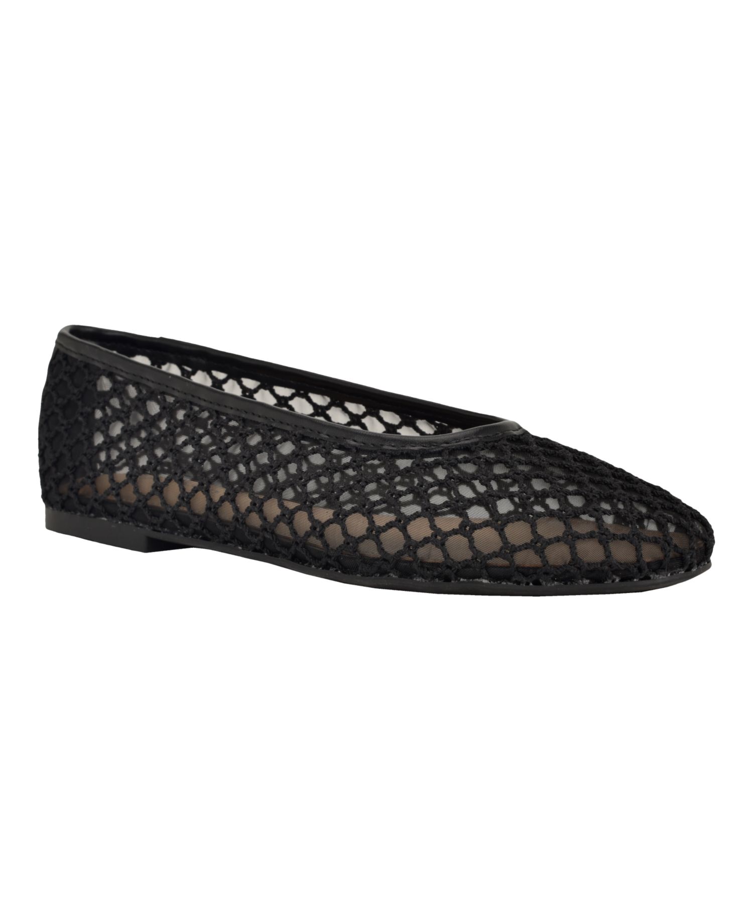 Women's Delicate Woven Mesh Ballet Flats