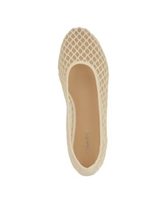 Women's Delicate Woven Mesh Ballet Flats