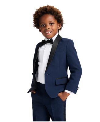 Boys' 2T-7 Long Sleeve Shirt, Vest, Pants and Tie, 4-Piece Set