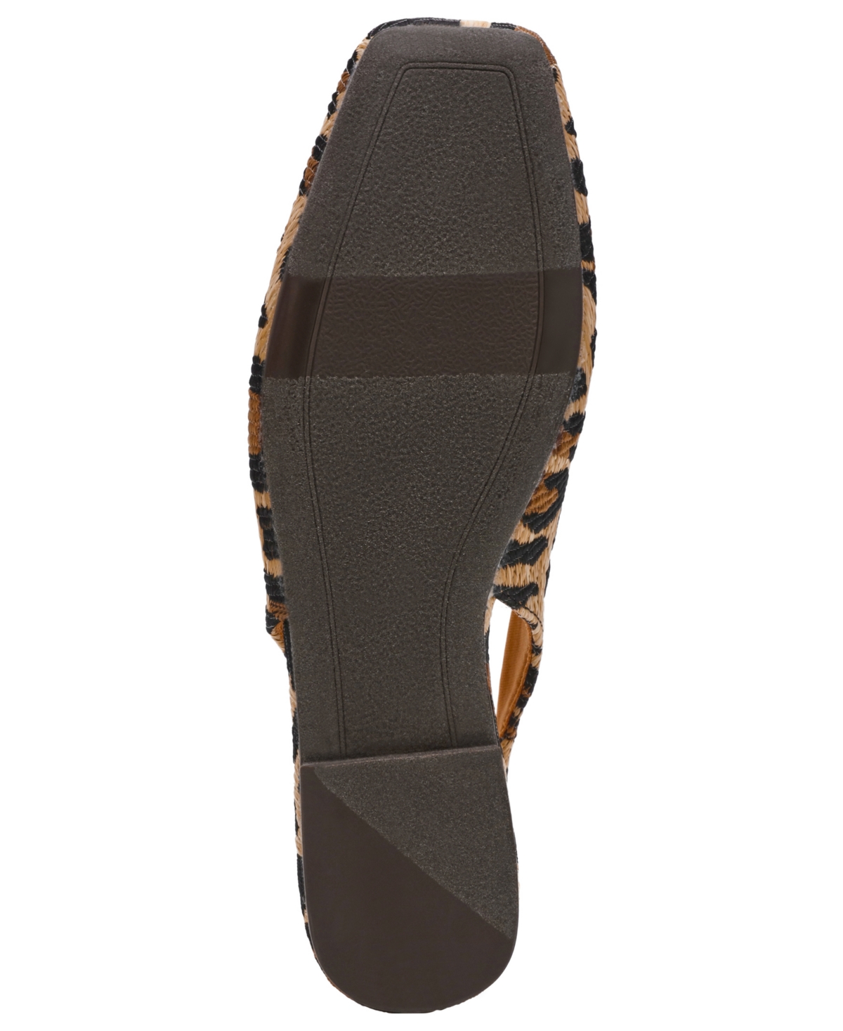 Dv Dolce Vita Women's Square-toe Slingback Flats In Animal Print