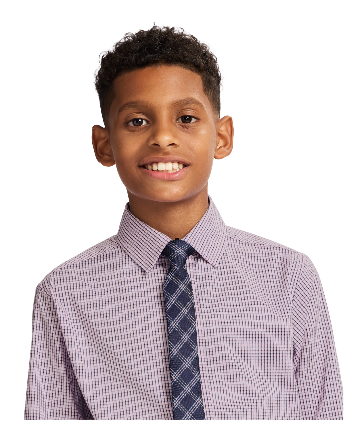 Tommy Hilfiger Boys 8-20 Long Sleeve Stretch Murray Check Shirt