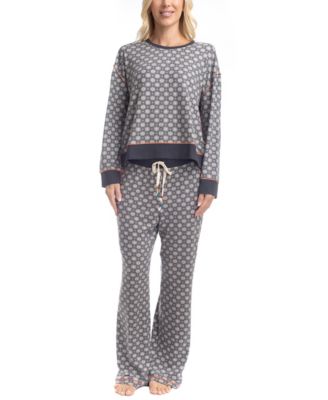 Women's 2-Pc. All The Classics Long Sleeve PJ Set