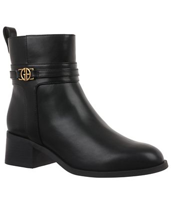 black dress boots sale TuffRider Men's Baroque Zip Dover Saddlery Italian Leather Easy to break Giani Bernini Women's Black Dress