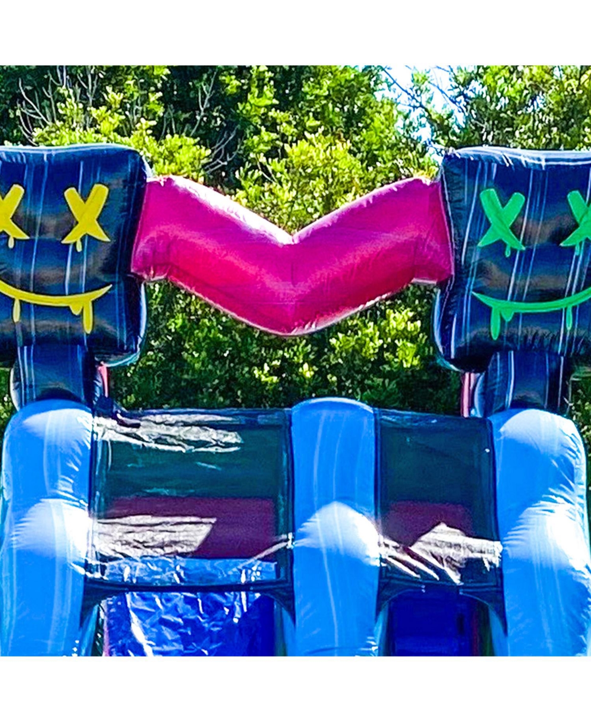 JumpOrange 19 Level Up Water Slide with Detachable Deep Pool for Kids and Adults (with Blower), Commercial Grade, Outdoor Inflatable, Summer, Wet Dry