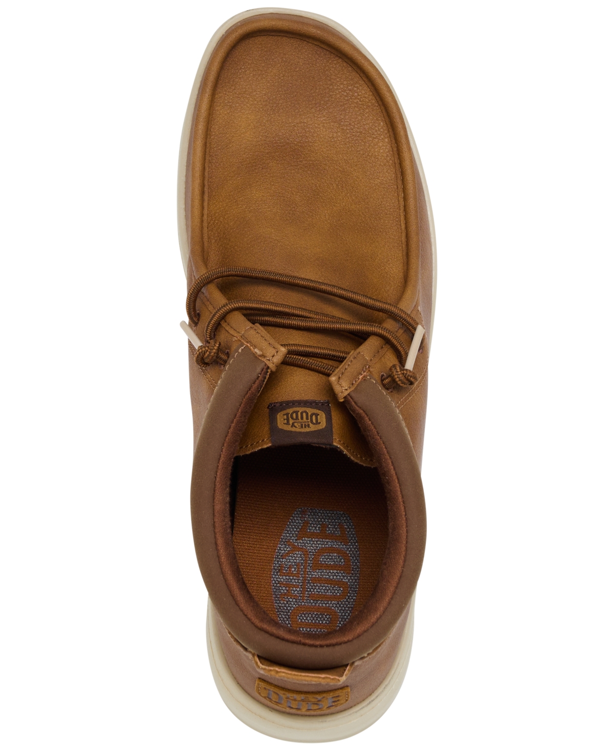 Hey Dude Men's Wally Mid Gripr Classic Boots From Finish Line In Brown