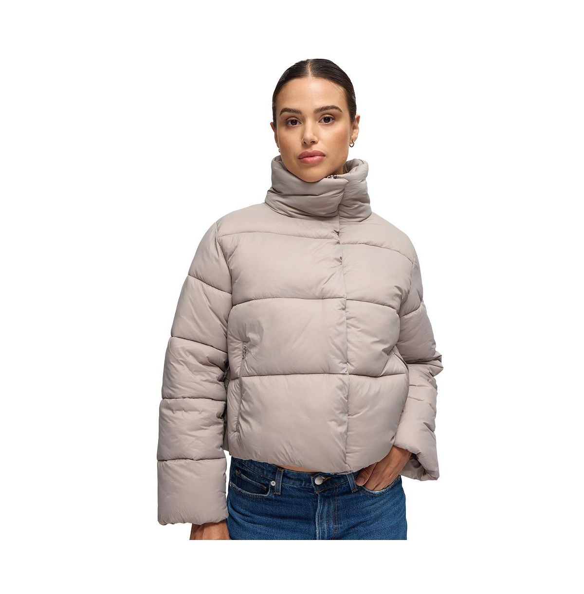 Ingrid + Isabel Maternity Short Puffer Jacket