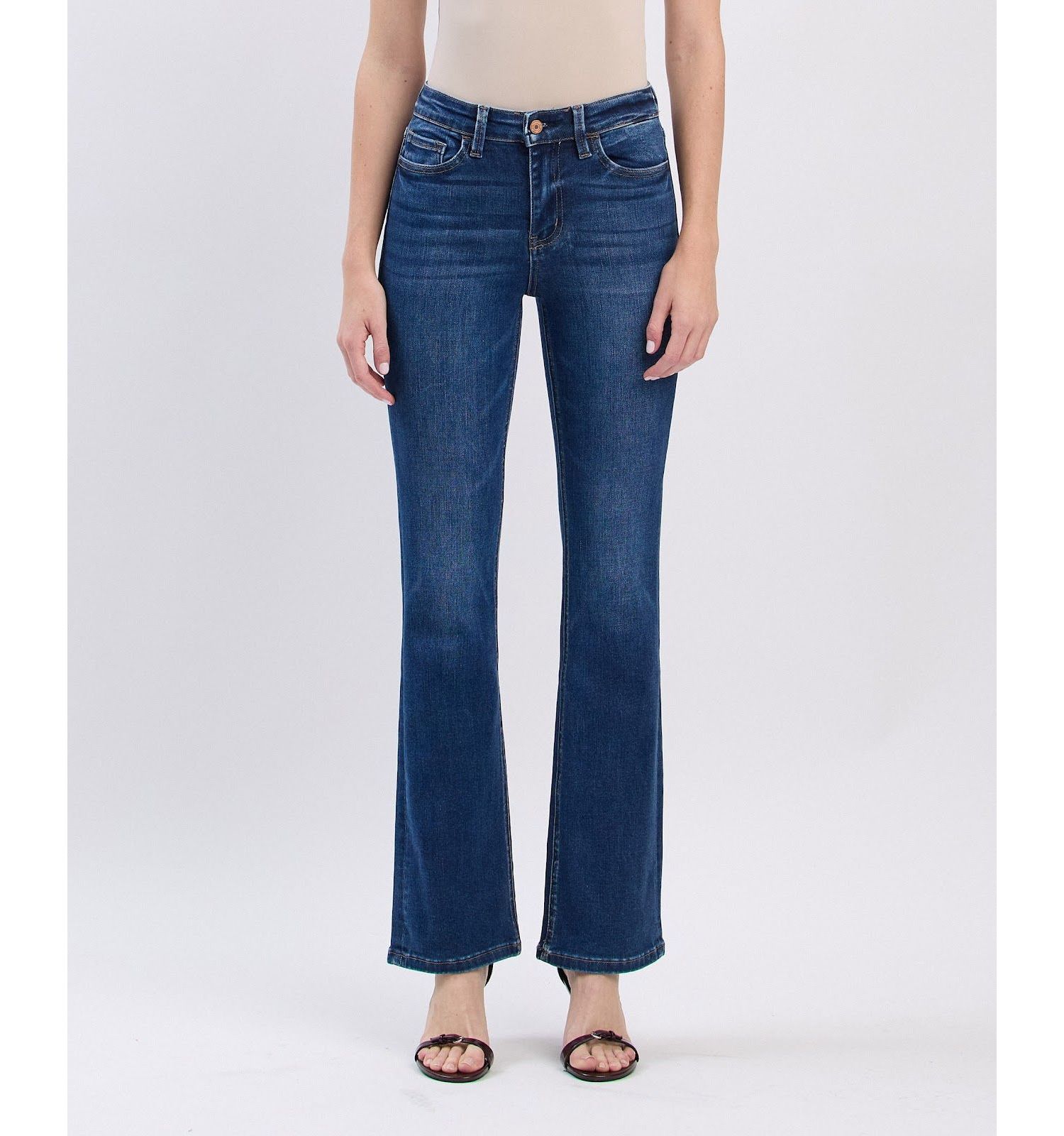Women's High Rise Bootcut Jeans