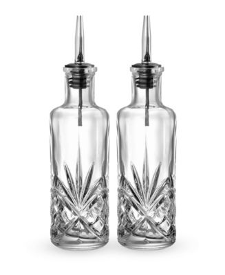 Godinger Dublin Crystal Oil and Vinegar Set - Macy's