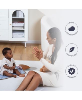 Kids Diaper Bag Backpack, Spacious & Stylish Bag & Changing Pad Leather