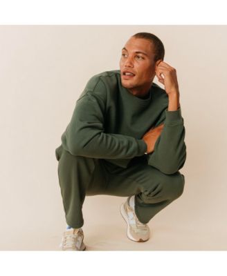 Men’s Organic Cotton Teddy Oversized Crewneck