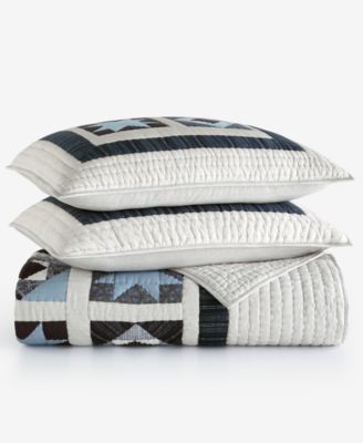 Midnight Star Artisan 3-Pc. Quilt Set, King, Macy's Exclusive