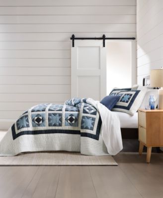 Midnight Star Artisan 3-Pc. Quilt Set, King, Macy's Exclusive