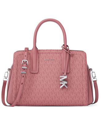 Laila Small Signature Logo Satchel Bag