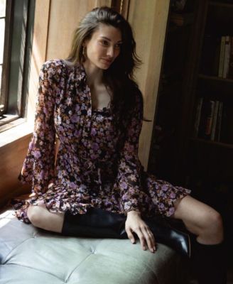 Women's Tiered Shirt Dress