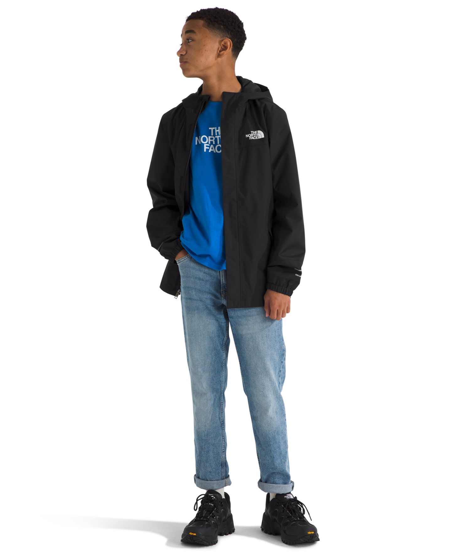Куртка The North Face Antora Rain Jacket для мальчиков, цвет: Чёрный — фото 2