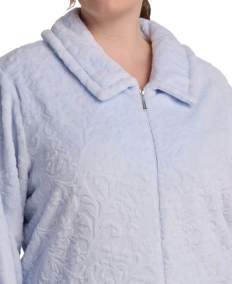 Women's Long-Sleeve Solid Robe