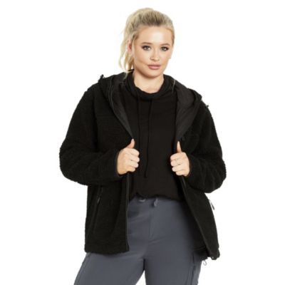 Women's Plus Size Kyla Fleece Zip Front Jacket