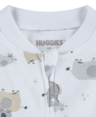 Baby Boys' Printed Long-Sleeve Coverall