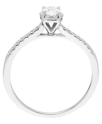 Diamond Ring (1/4 ct. t.w.) in 14k White Gold